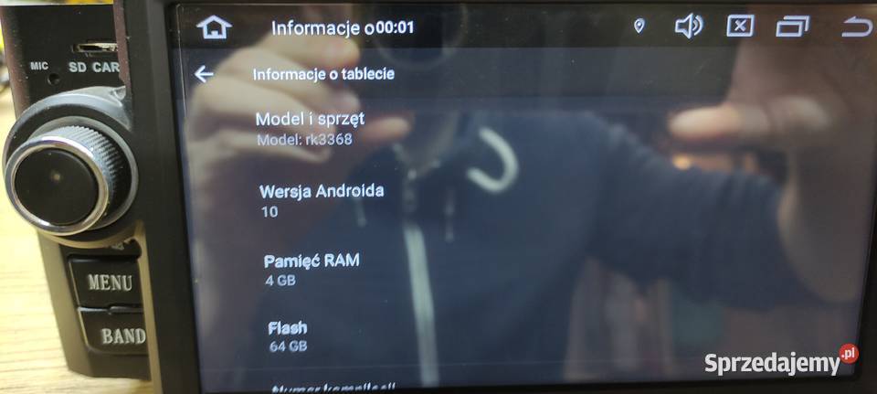 Radio android Fiat Punto 2007r do 2012r 4Gb64Gb
