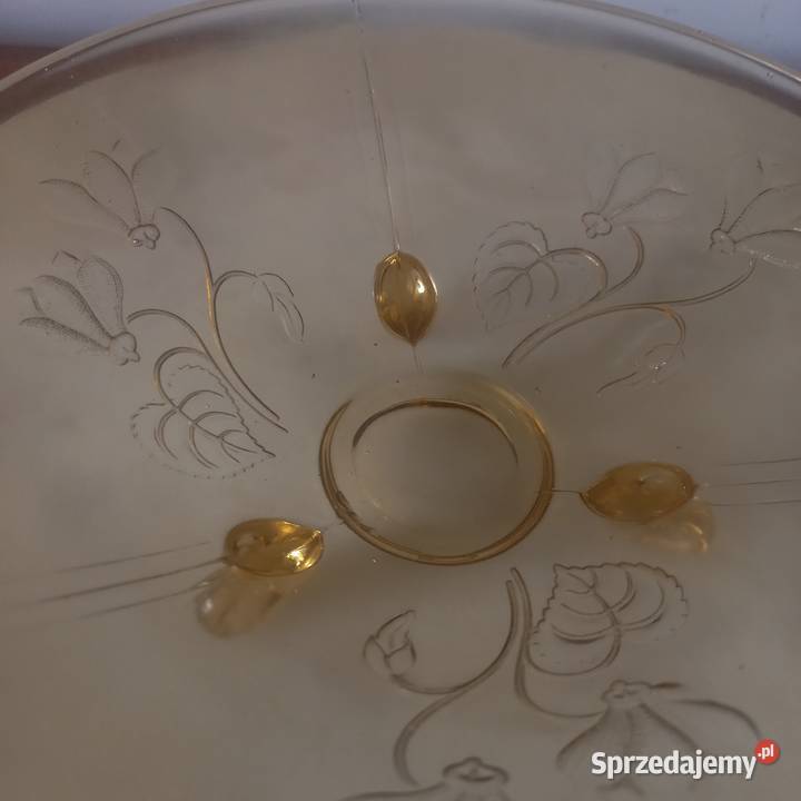 Patera misa owocarka Art Deco Toruń