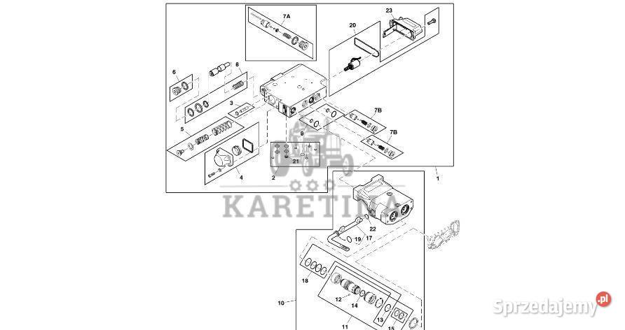 John Deere 9470RX Elektr moduł sterowania Jastrzębniki