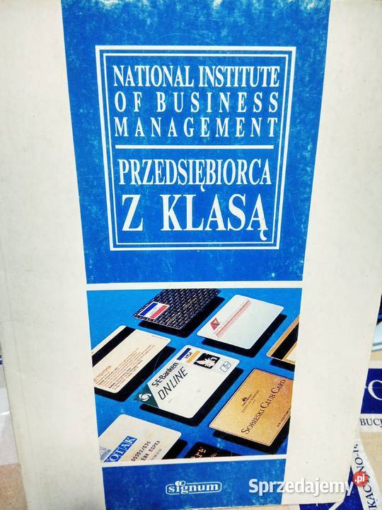 Przedsiębiorca z klasą unikatowe książki Warszawa