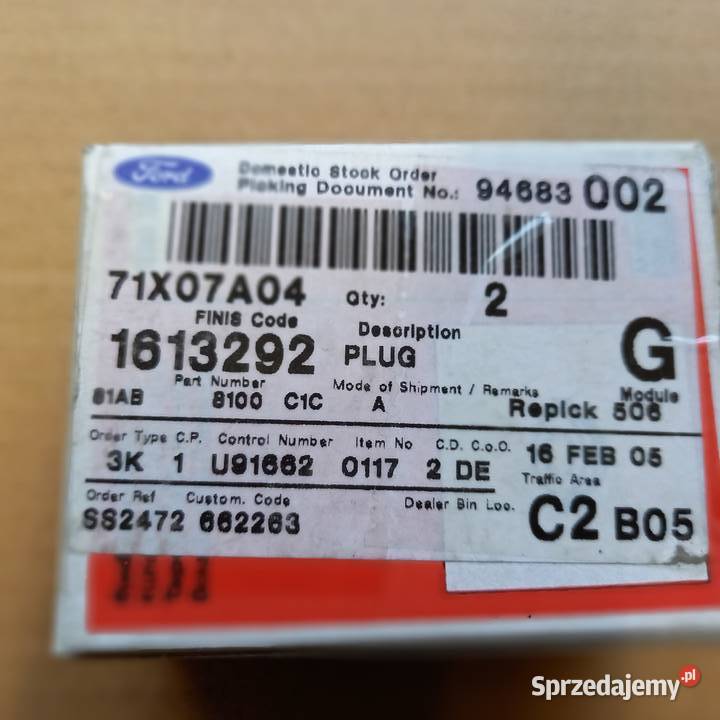 161329281AB8100C1C ERS 38 Korek zbiornika