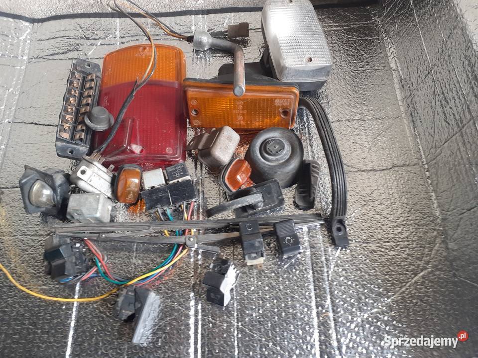 Częśći elektryczne fiat 126p Układ elektryczny Części samochodowe Trzebnica