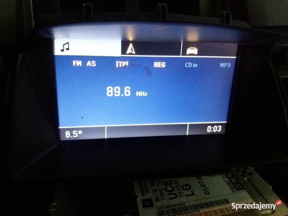 ASTRA H ZAFIRA B RADIO cd70 cd 70 NAVI Nawigacje fabryczne łódzkie Wieluń sprzedam