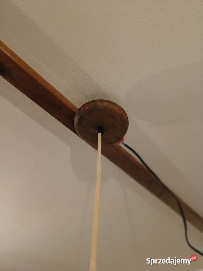 Lampa wisząca z reflektora lubuskie Trzciel sprzedam