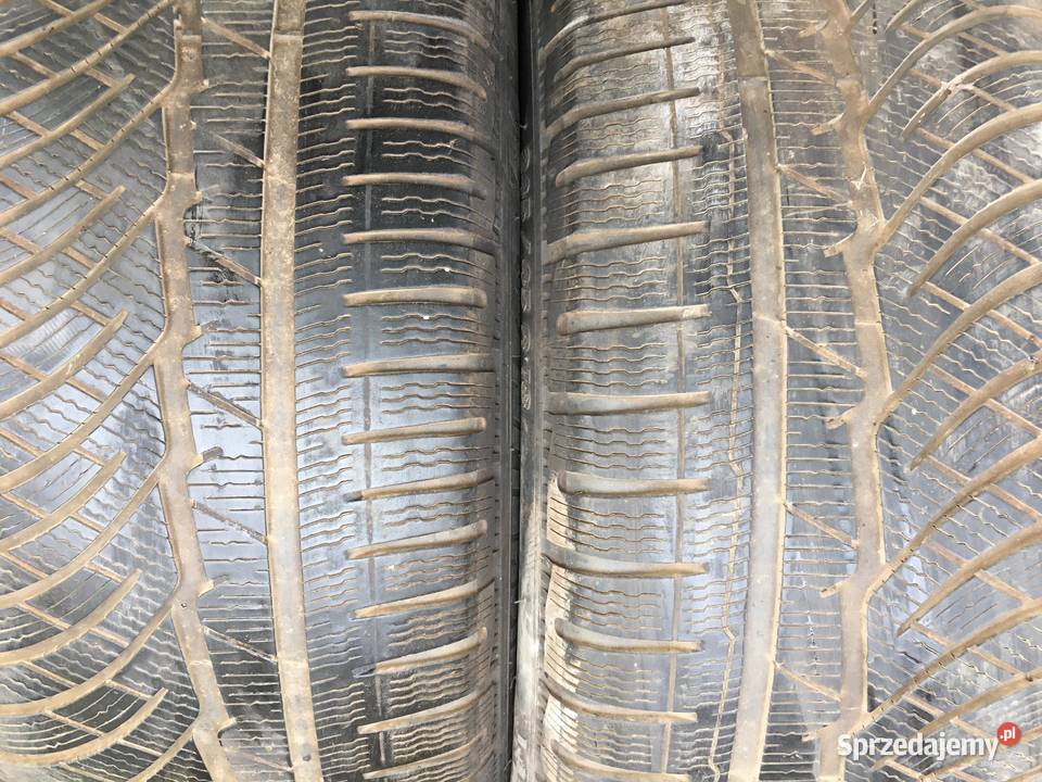 2X OPONY ZIMA Michelin PILOT ALPIN RSC MOE 2x osobowe sprzedam