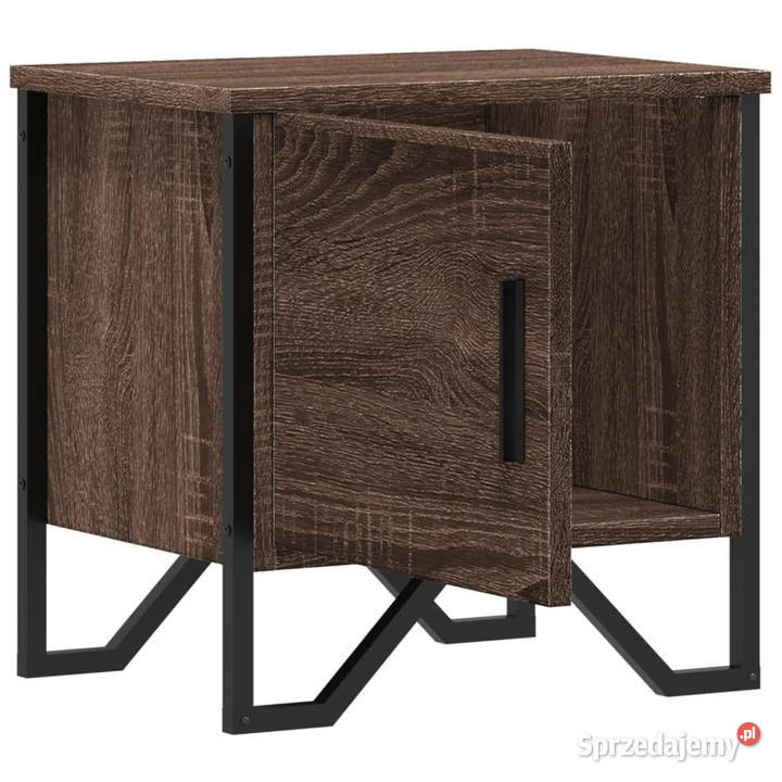Szafka nocna brązowy dąb 40x30x40 materiał mazowieckie Warszawa