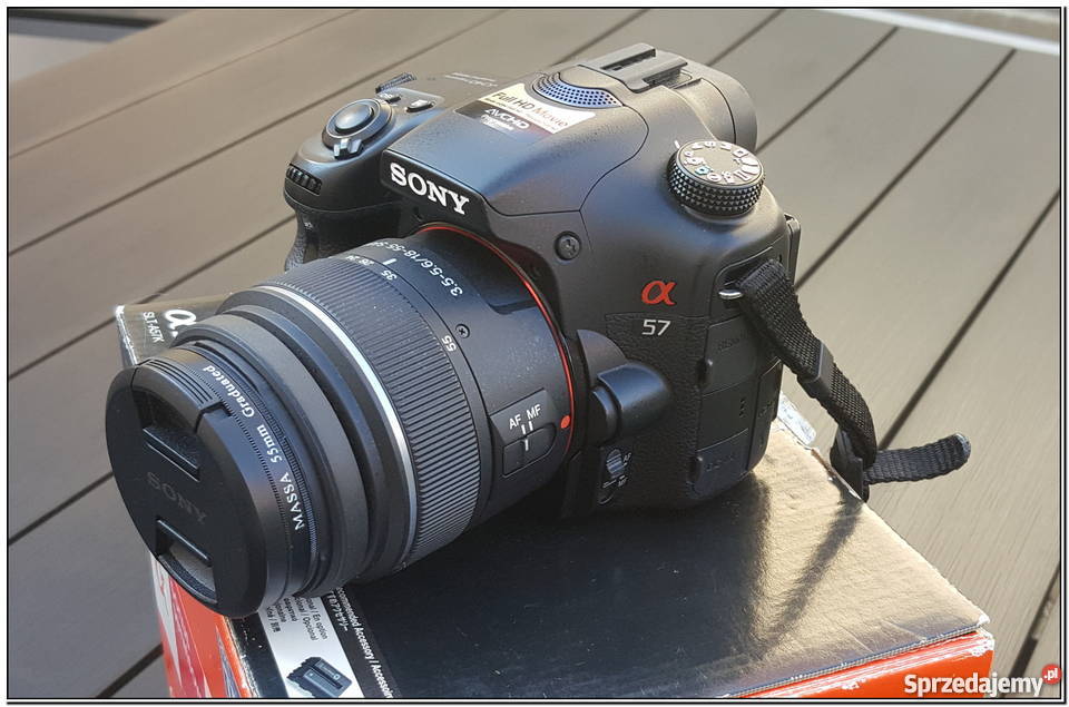 Sony SLT A57 stan idealny 9700 foto komplet Zielona Góra