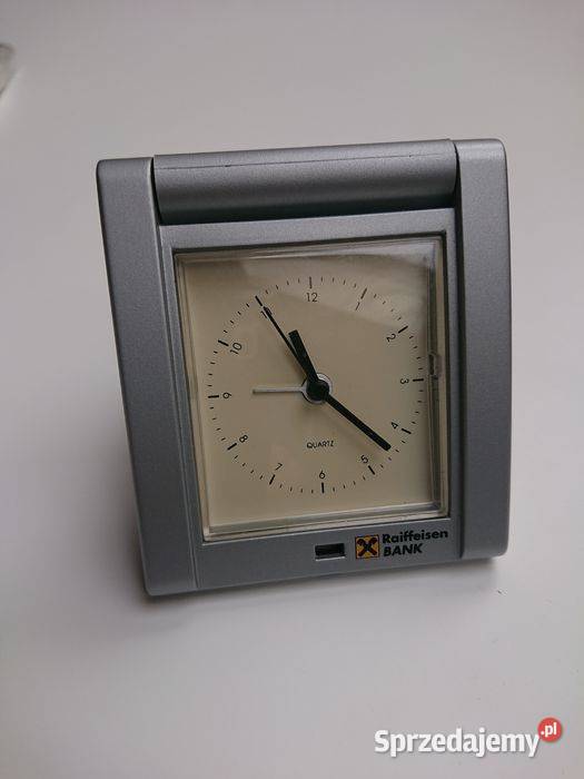 Zegarek kwarcowy kolekcjonerski logo Raiffeisen Warszawa