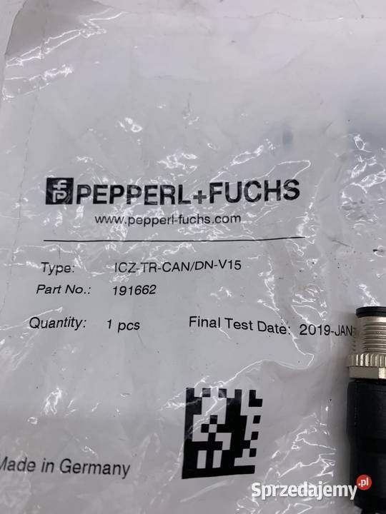 Pepplerl Fuchs ICZTRCANDNV15 Terminal resistor Warszawa