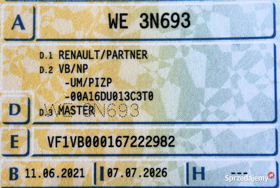 Renault Master Kamera SalonPL FV23 elektryczne szyby Sokołów