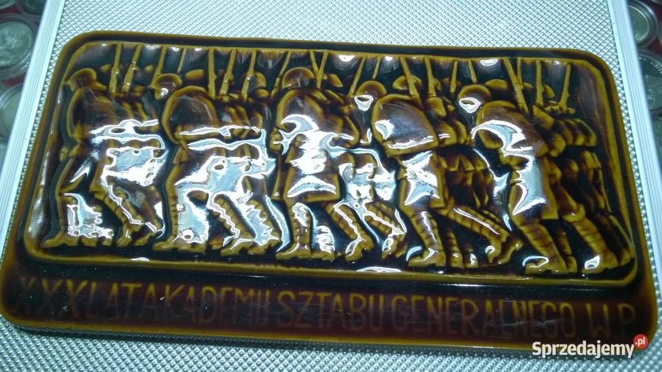 Plakieta XXX lat Akademii Sztabu Generalnego Warszawa