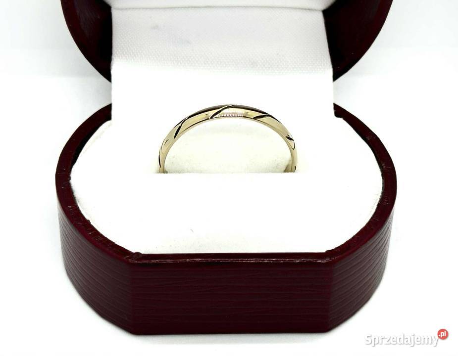 Złota obrączka pr585 276g R29