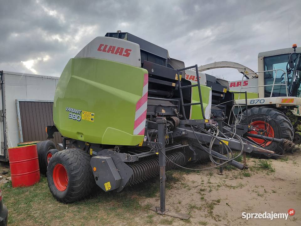 Claas Variant 380 stan idealny rotor okazja kujawsko-pomorskie Śliwice