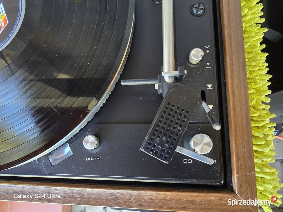 rewelacyjny gramofon dual 704 shure vintage Chełm Śląski
