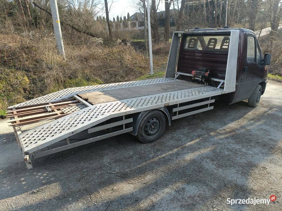 Autolaweta fiat Ducato 25 TDI mocny z wyciągarka diesel Kłodzko