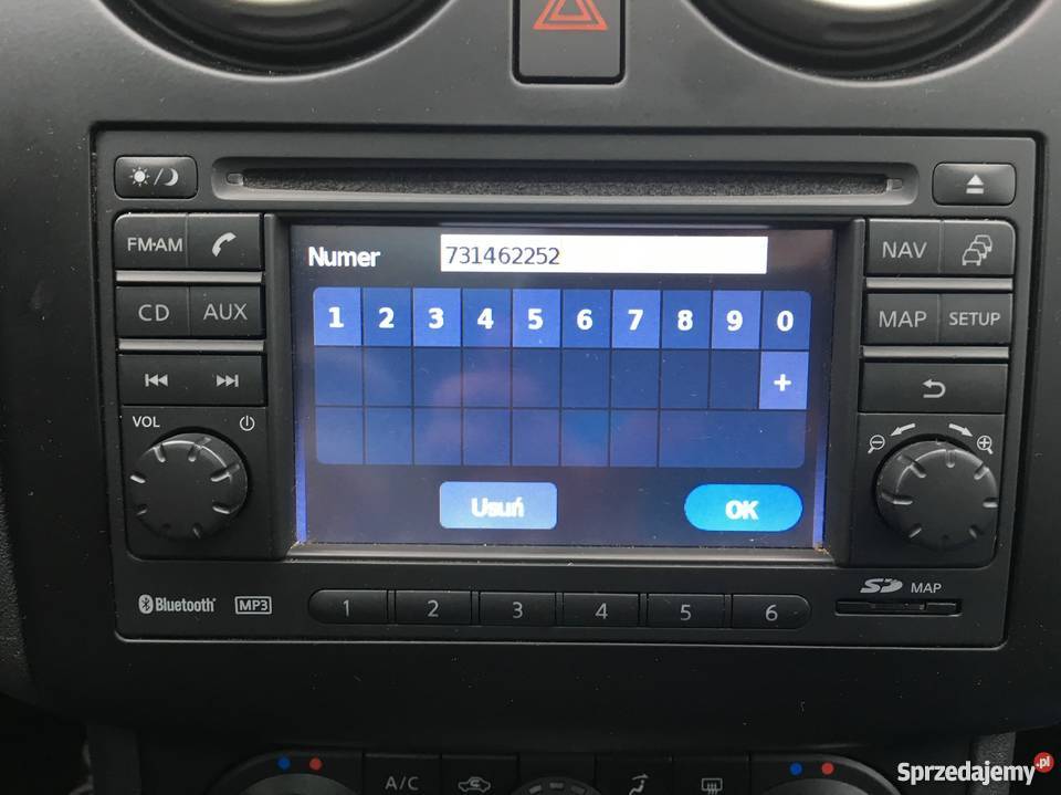 Polskie Menu Lektor Nissan LCN1 Mapa V8 2018r