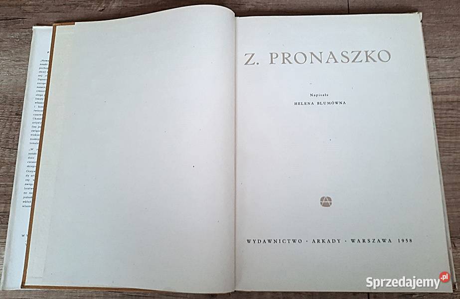 Z Pronaszko H Blumówna Ostrów Wielkopolski