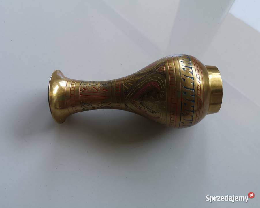 Wazon mosiężny vintage India Toruń