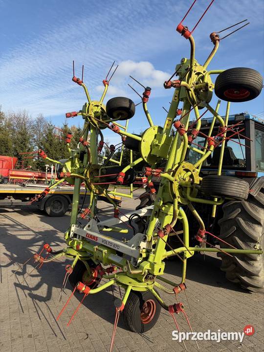 Przewracarka Claas Volto 870 Przetrząsarka Myszyniec