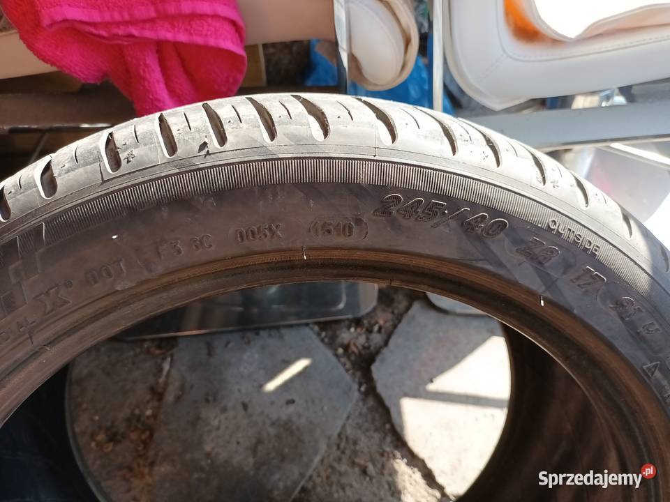 2 opony Michelin Pilot Sport 3 24540 ZR17 Mikołów sprzedam