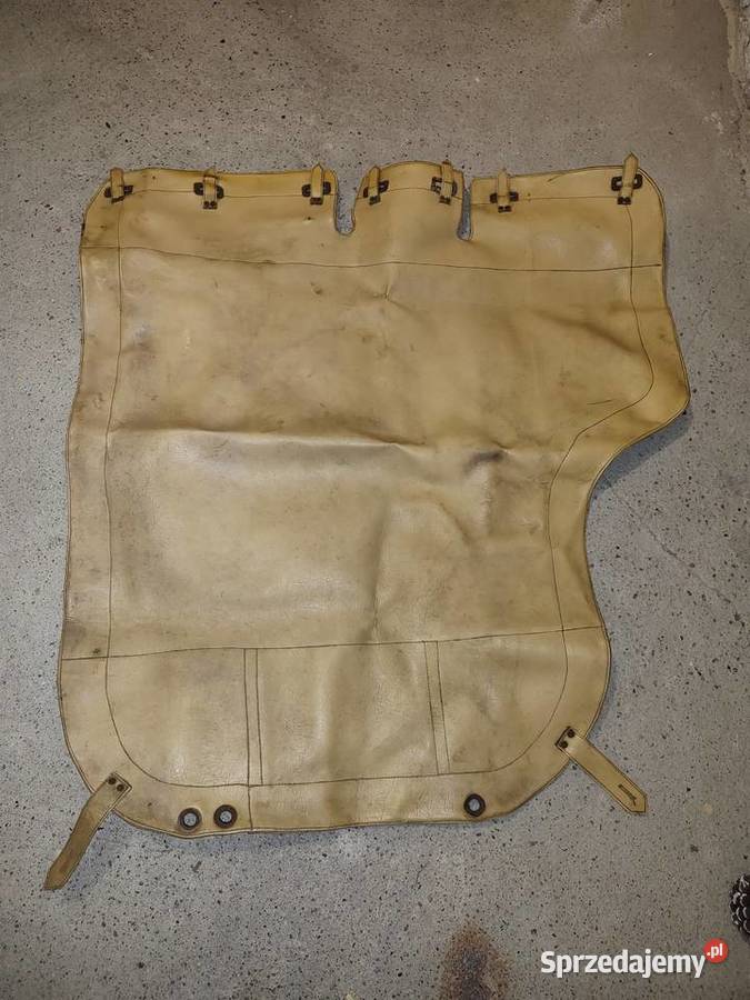 Plandeka pokrowiec koszą wózka bocznego Dniepr wielkopolskie Leszno