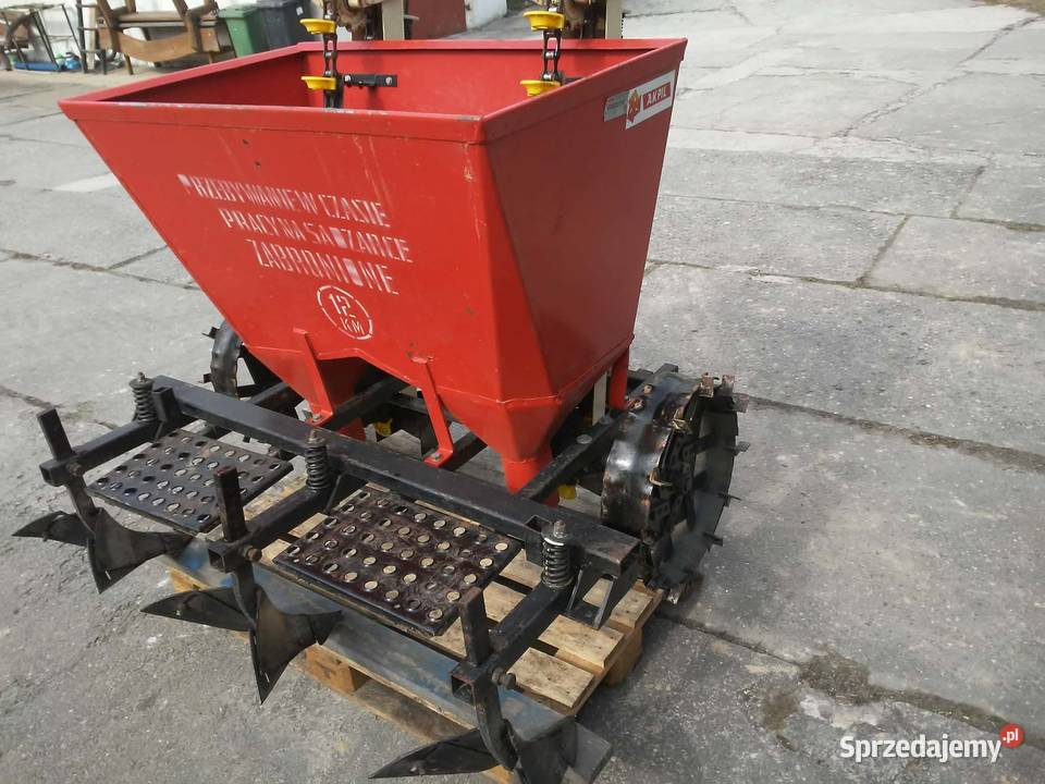 sadzarka do ziemniaków AKPIL dwurzędowa mało nieuszkodzony małopolskie Wolbrom