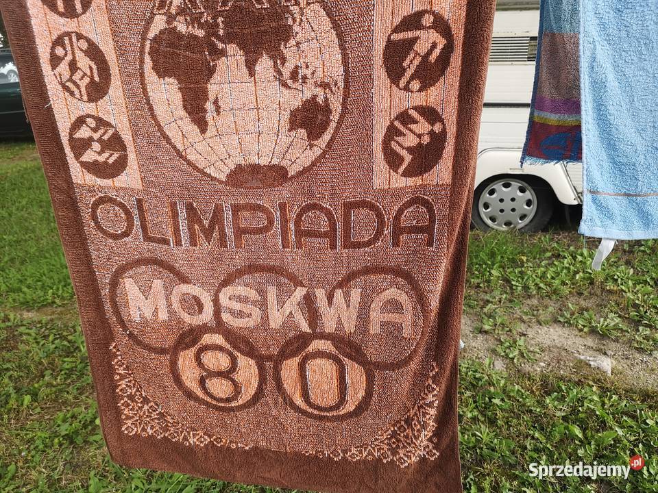 Ręcznik z PRLU Olimpiada wielkopolskie Buk