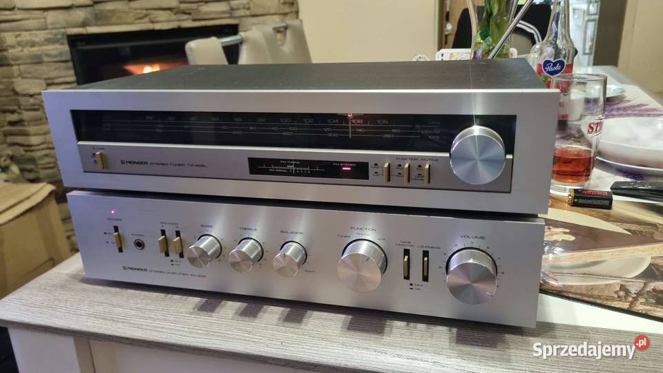 Wzmacniacz Pioneer SA408 plus tuner Pioneer łódzkie Warta sprzedam