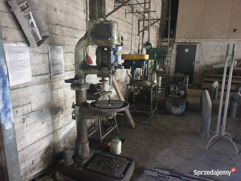 Wiertarka kolumnowa z posuwem Niemcza