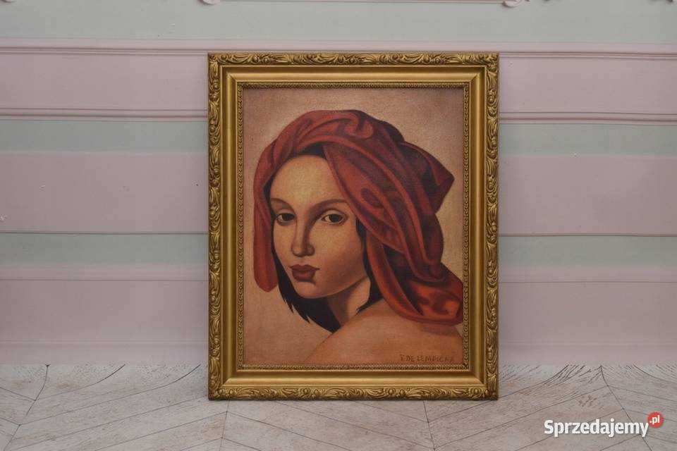 T De Łempicka Portret Dziewczyny Kobieta w Kraków