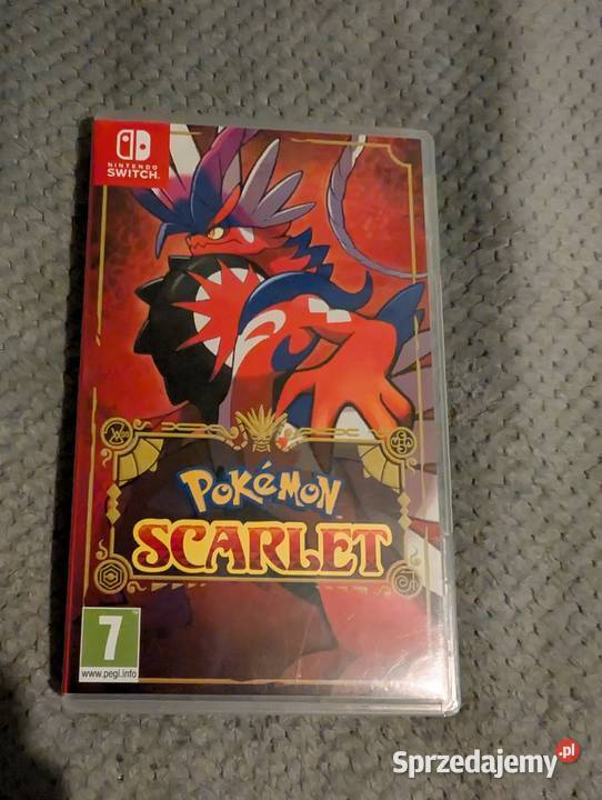 Gra Pokemon Scarlet na Nintendo Switch dla dzieci Kraków