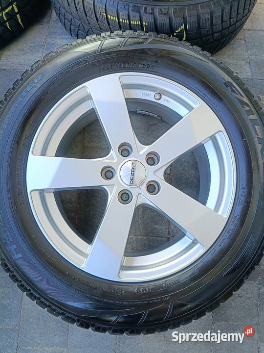 Alufelgi Dezent 17 z oponami zimowymi 22565R17 Samochodowe sprzedam