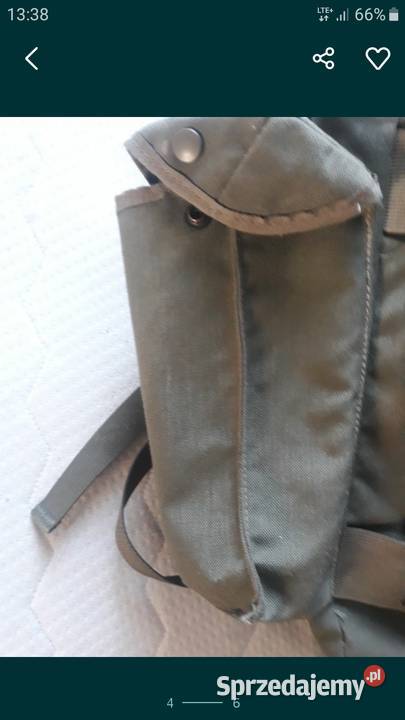 Plecak holenderski oliv wodoodporny plecak Chotyłów sprzedam