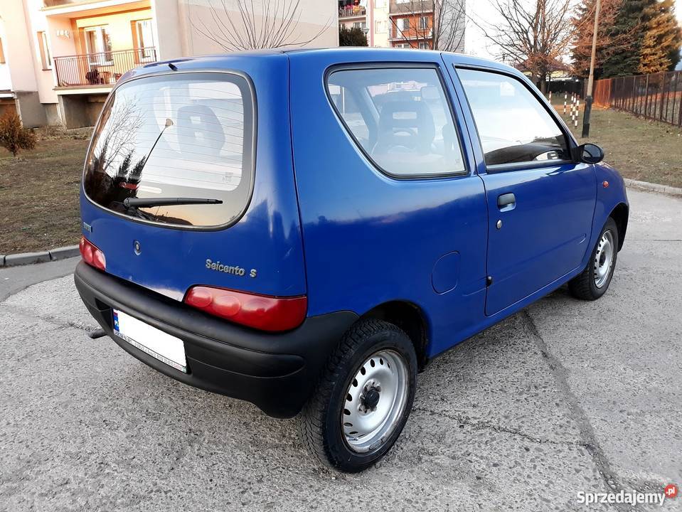 Fiat Seicento 900 1999 100 Stan Fiat podkarpackie Jasło