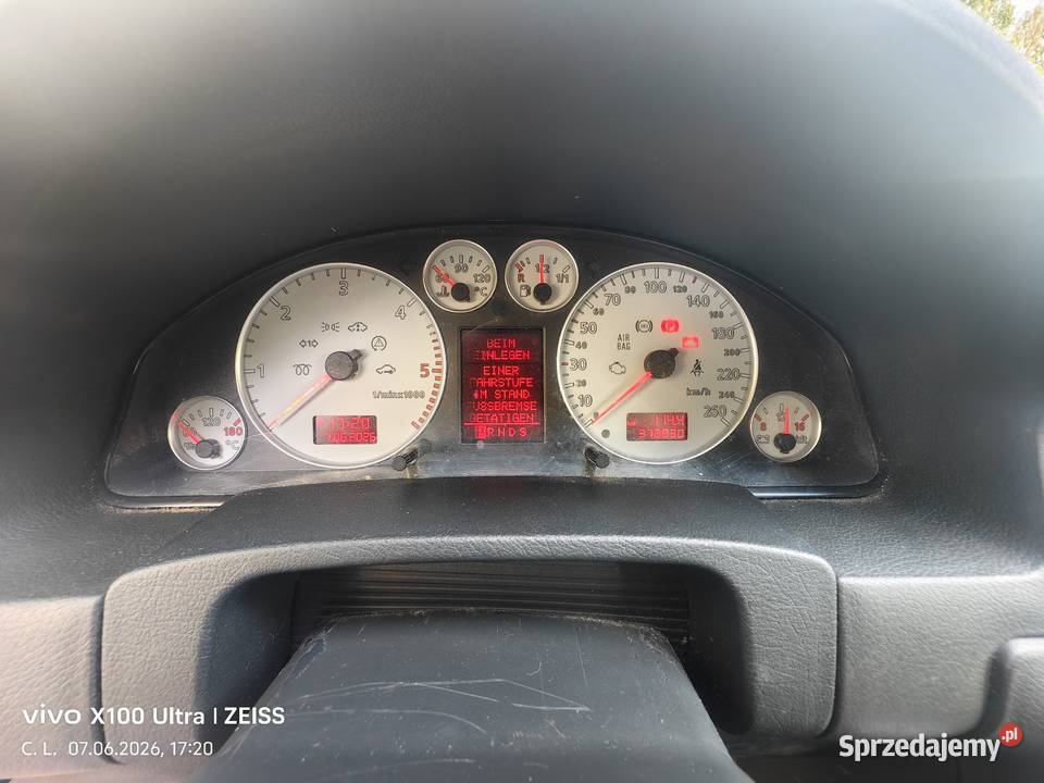 Audi A6 C5 25 TDI 180 Quattro tempomat