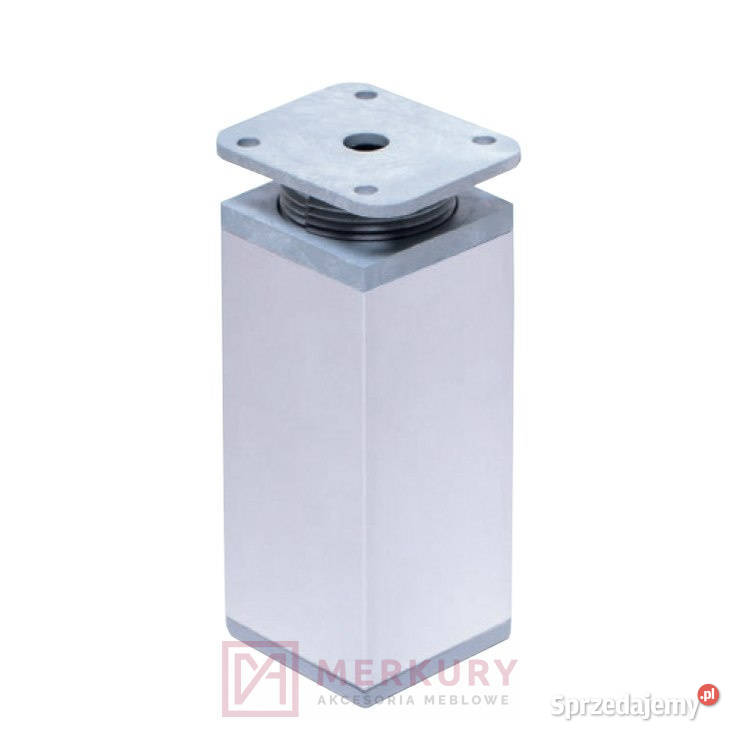 NÓŻKA NOGA STOPKA ALU 4040 H15 CZARNA BIAŁA łódzkie Radomsko