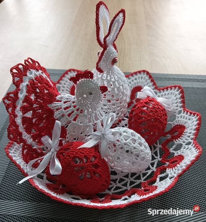 Ozdoby Wielkanocne na szydełku Lublin
