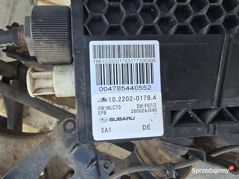 Subaru Outback IV BR zawieszenie tylne hamulec Legnica