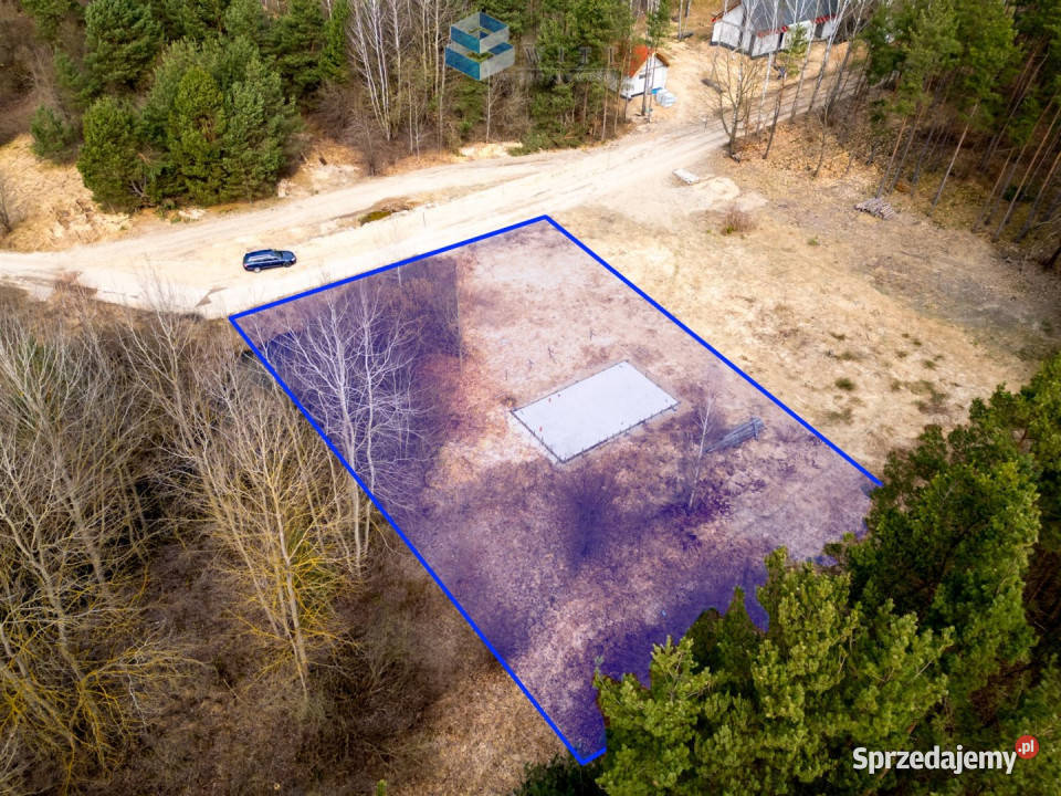sprzedaży gruntu Zwierzewo 1550m2 53.7m warmińsko-mazurskie