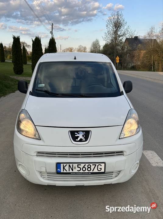Peugeot Partner 16 HDI 2010r podkarpackie Strzegocice sprzedam