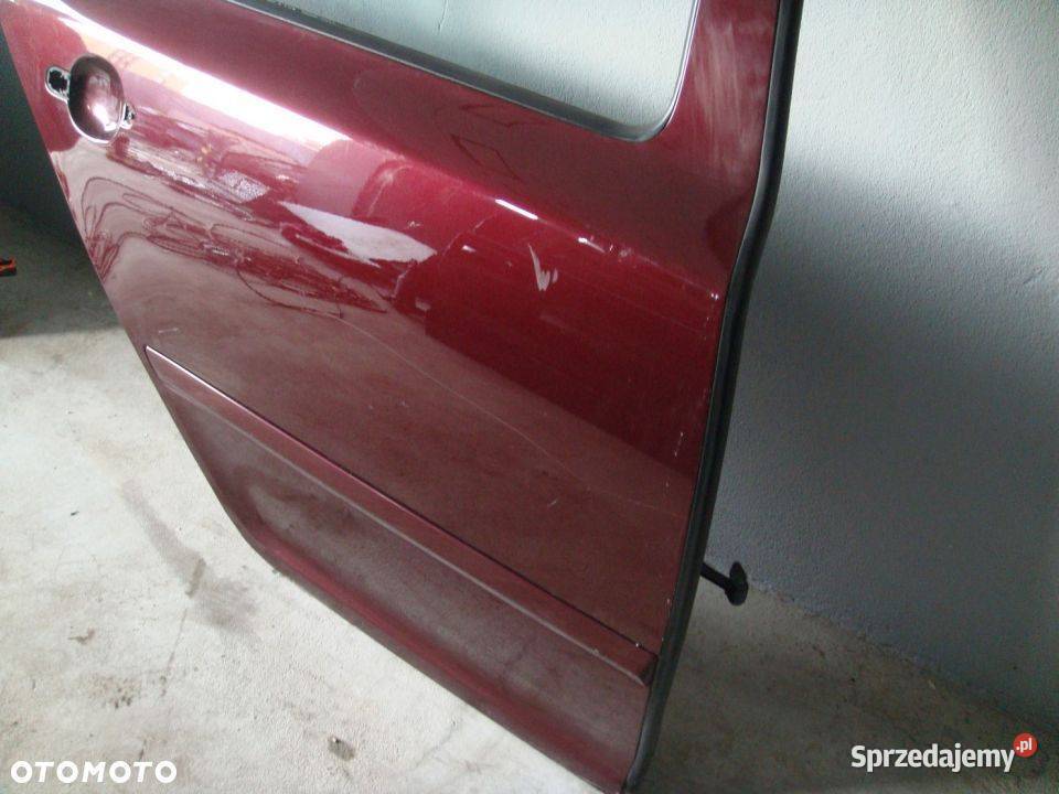 DRZWI PRAWY TYŁ TYLNE SKODA OCTAVIA II HB 2009 osobowe świętokrzyskie Włoszczowa