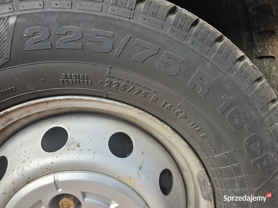 Koła Fiat Ducato maxi 225 75 16 Samochodowe Augustów