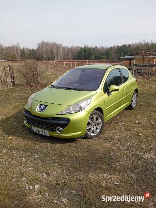 Peugeot 207 16 HDI 2008r pierwszy lakier lubelskie Kamionka sprzedam