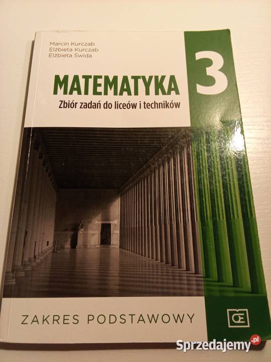 Matematyka 3 zbiór zadań MAZP3 pazdro Wrocław sprzedam