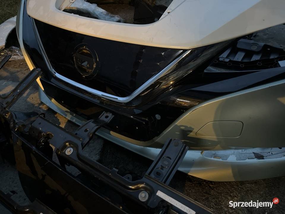 Nissan leaf zderzak grill wzmocnienie belka wielkopolskie Poznań