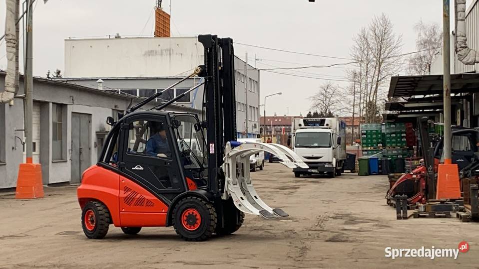 wózek widłowy z obrotnicą Lindę H40 4 tony Elbląg