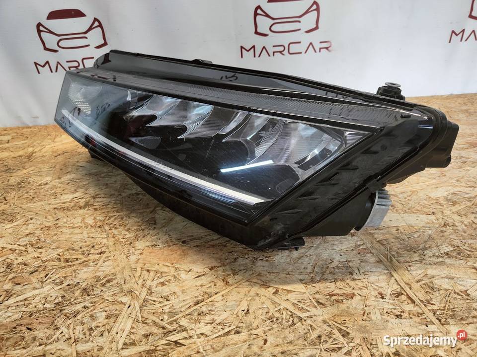 Lampa Lewy Przód Skoda Octavia IV FULL LED wielkopolskie Pleszew