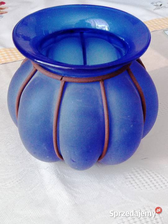 Niebieski wazon lampion Legionowo