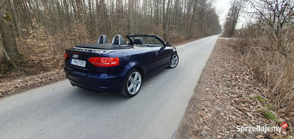 Audi A3Cabrio2013rS LINE Led Manual Benzyna kurtyny powietrzne Tomaszów Lubelski