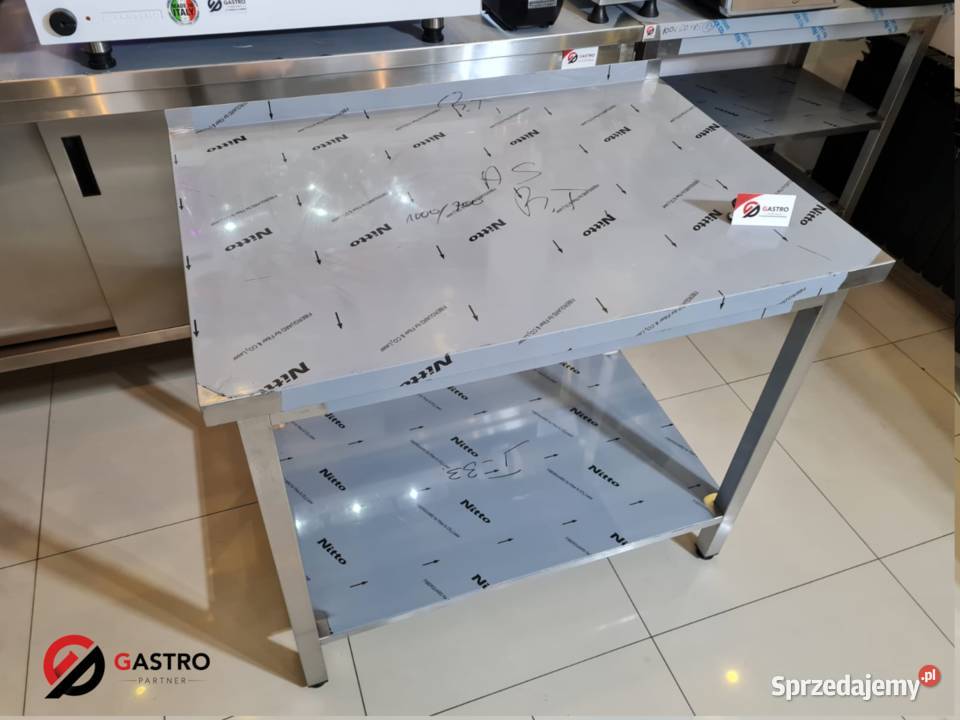 Stół gastronomiczny spawany z półką 800x600x850 Ostrów Wielkopolski